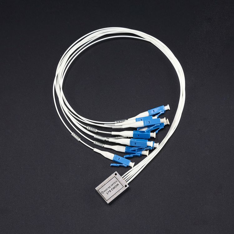 8通道1270-1410nm低插损工业温度CWDM Mux Demux 粗波分复